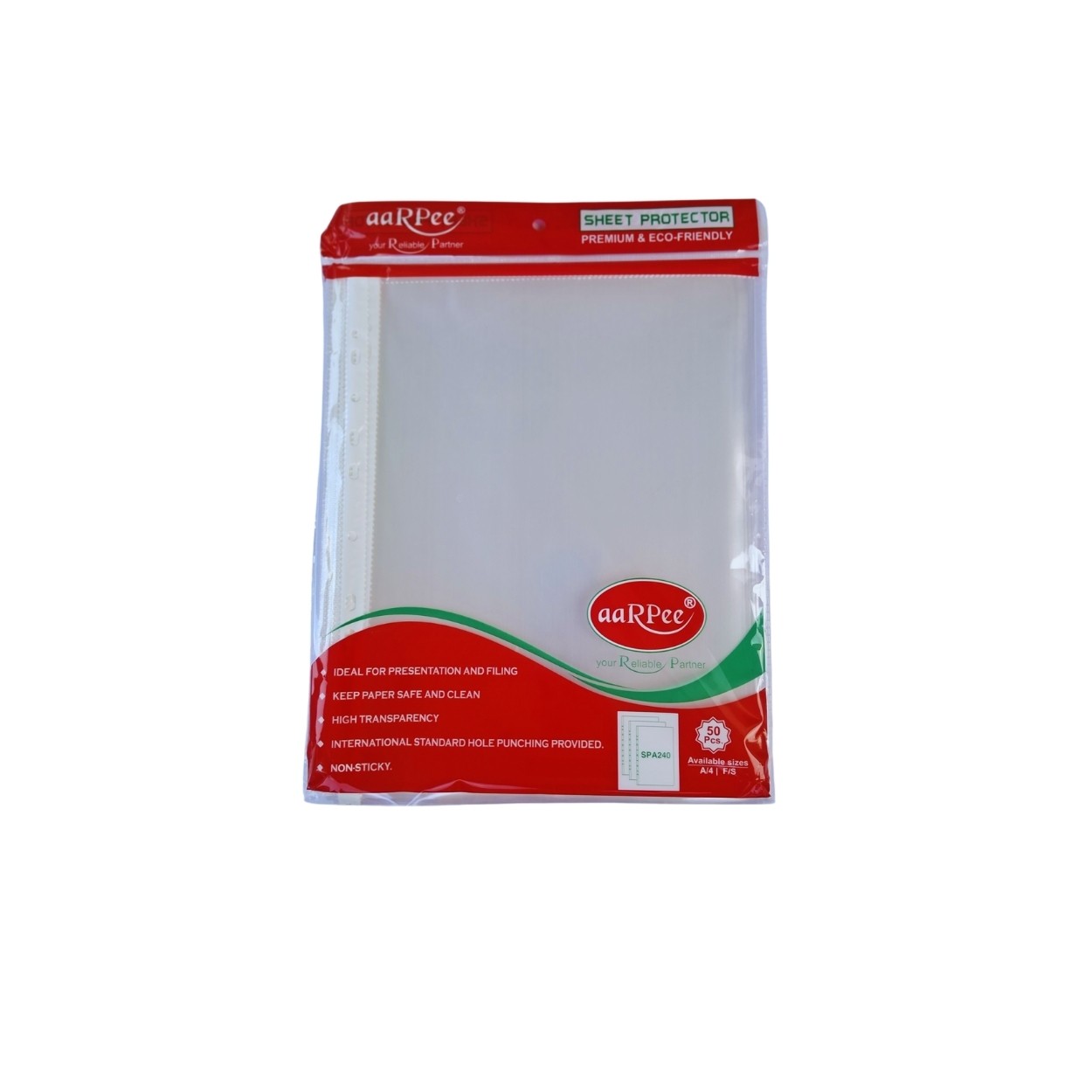 Sheet Protector | A4 size | 240 micron | Pack of 50 pcs