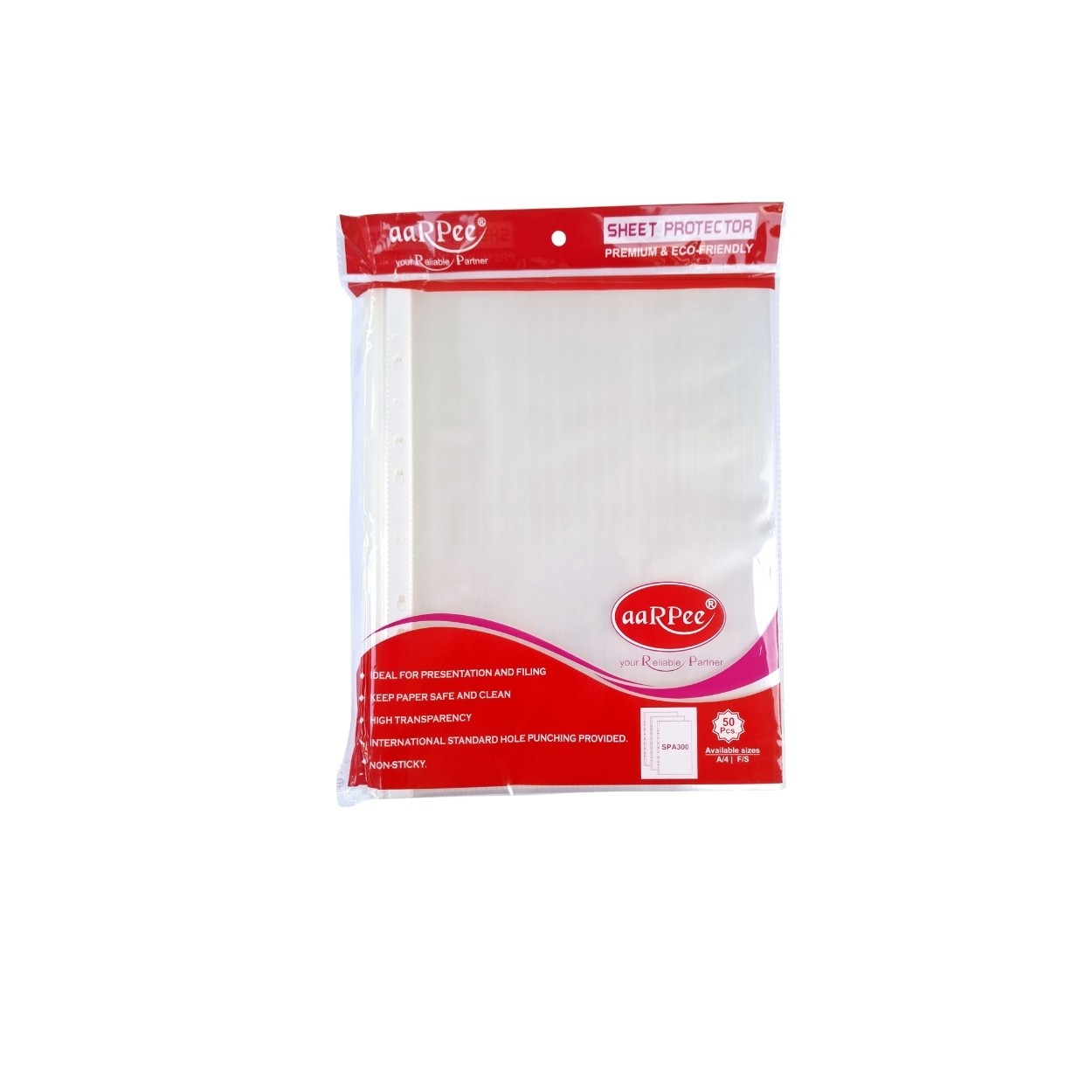 Sheet Protector | A4 size | 300 micron | Pack of 50 pcs
